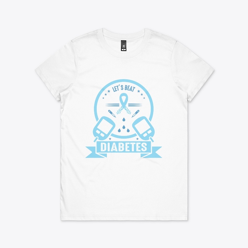Lets Beat Diabetes -Diabetes Day T shirt