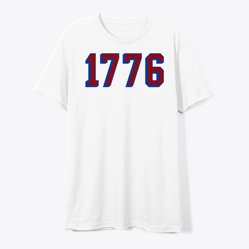 Patriot Proud Number 1776 Bold Tee