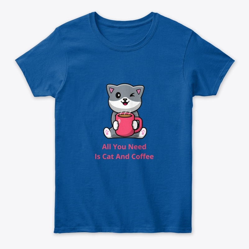 Cat and Coffee T-Shirts