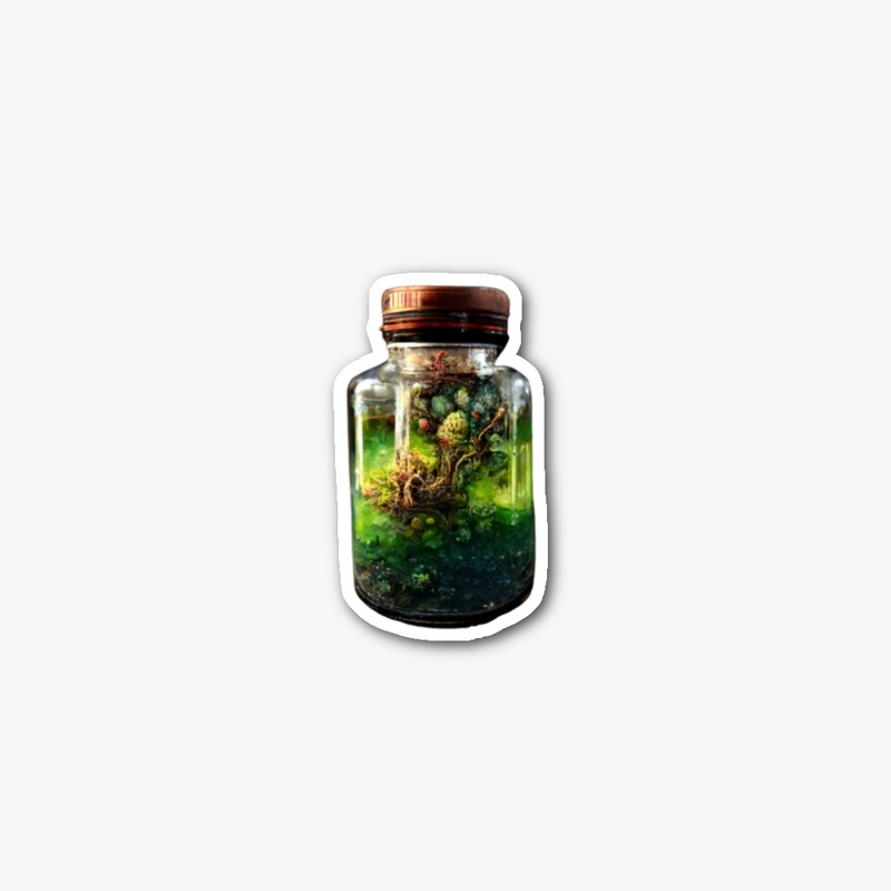 Funky fungi bottle