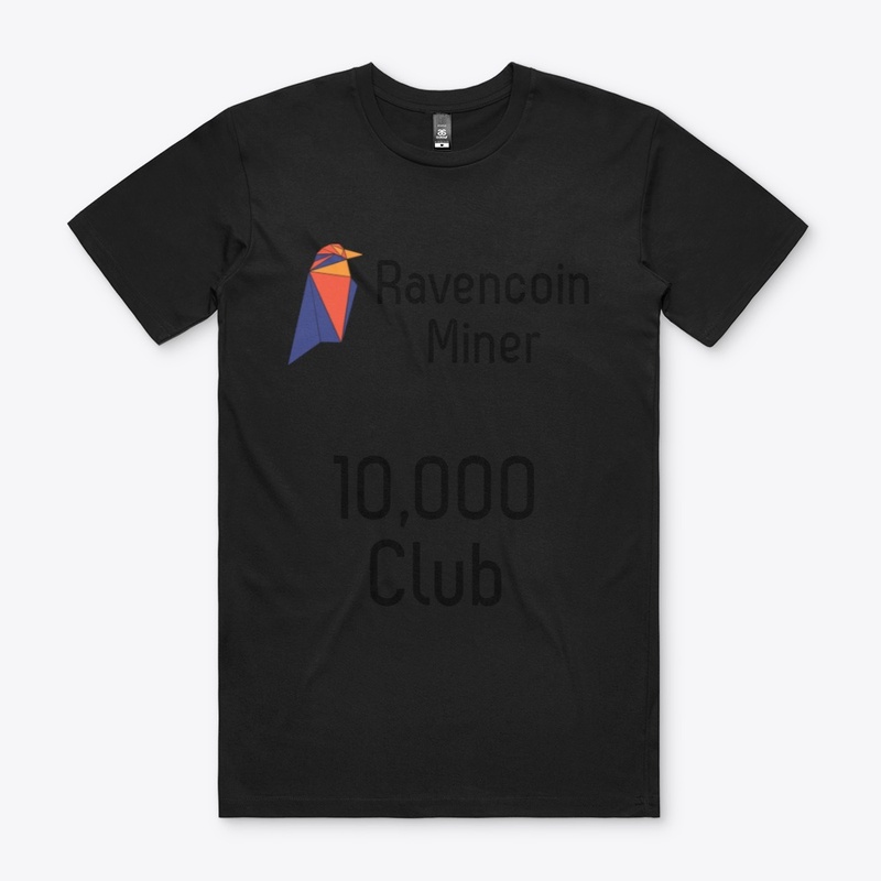 Ravencoin Miner - 10,000 Club T-Shirt