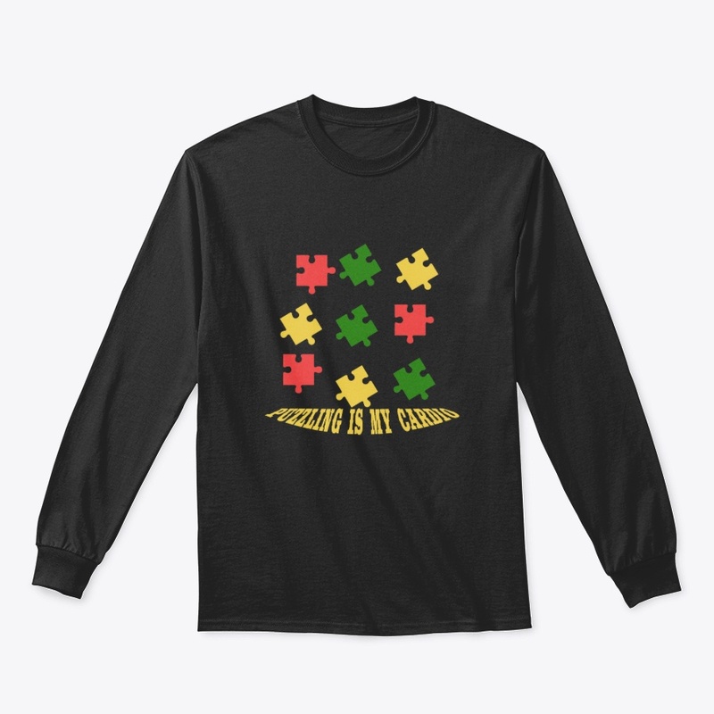 Puzzling Is My Cardio Puzzle Lover