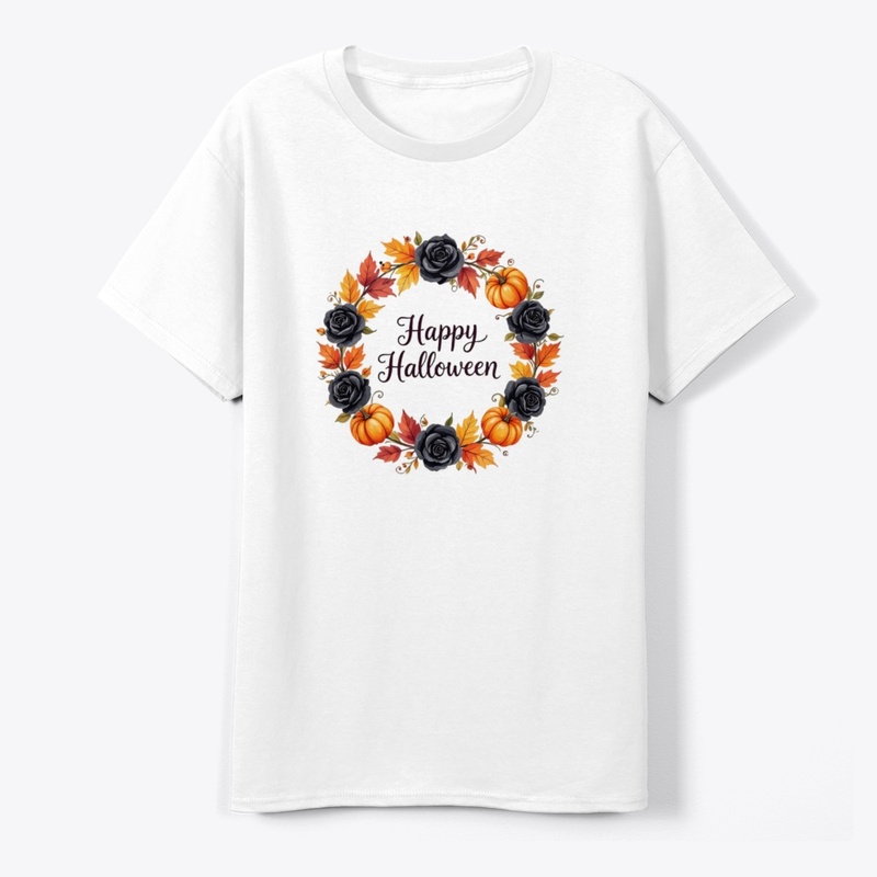 Haunting Harvest Wreath T-Shirt