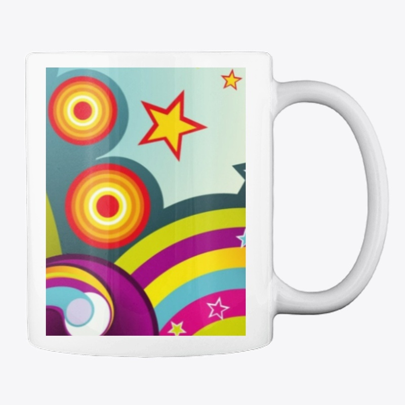 Groovy Baby!  Rainbow colors!