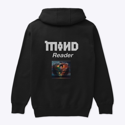 Zùño Mind Reader Black T-Shirt Back