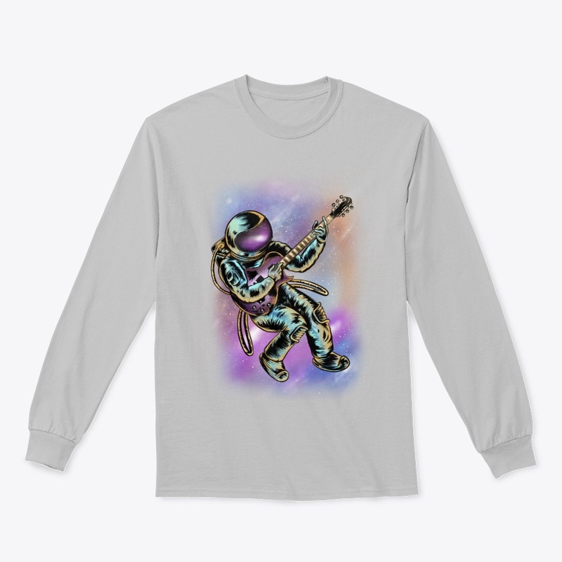 Astronaut Guitar Spaceman Design