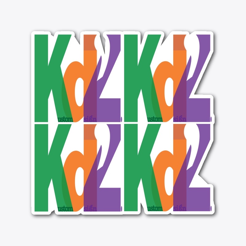Kustom D'signZ's Merch Die-Cut Stickers