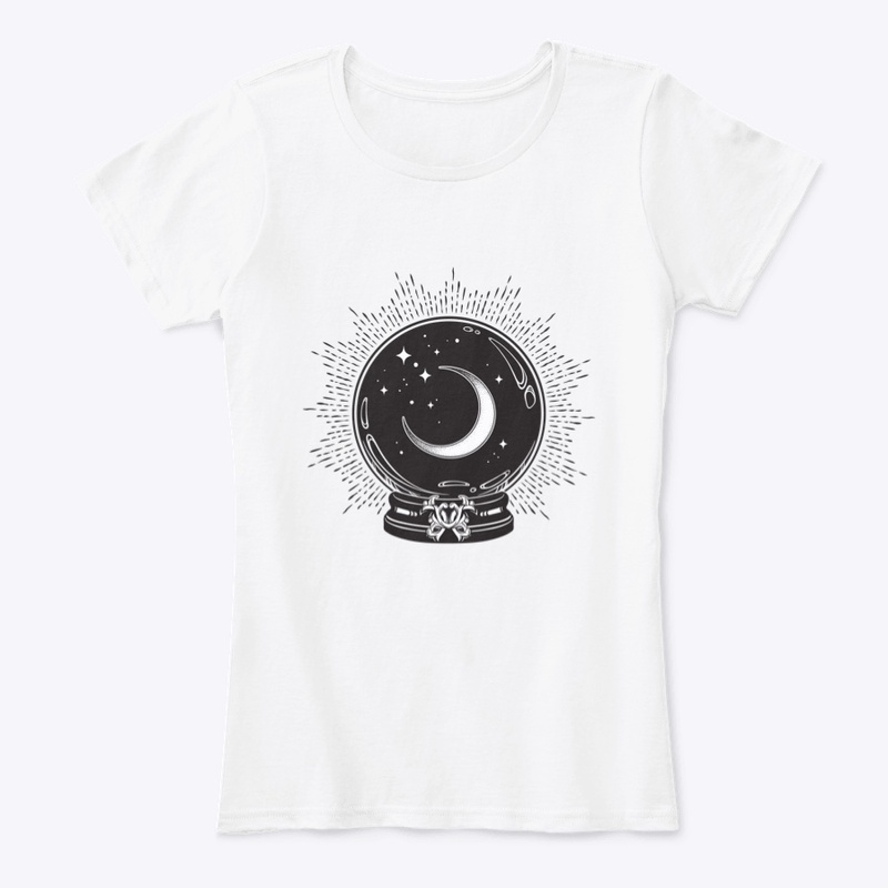 Crescent Moon Crystal Ball