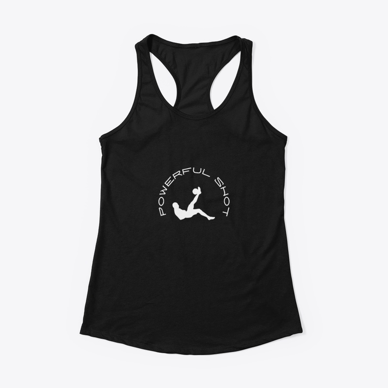 Soccer: Powerful Shot 4 White Logo