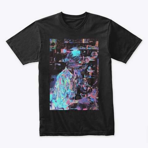 Lost Black T-Shirt Front
