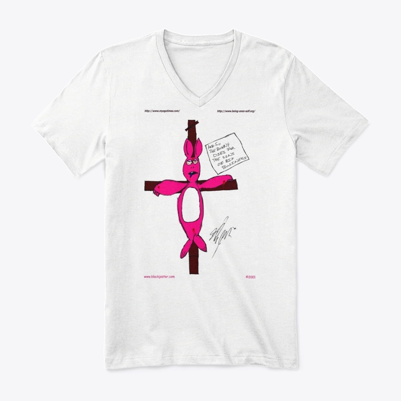 Bunny On Cross Classic