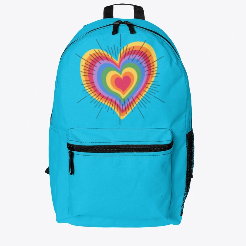 Accessories / Rainbow heart