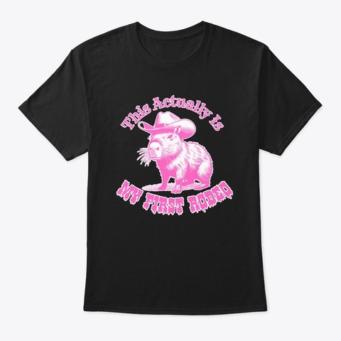 Rodeo Black Camiseta Front