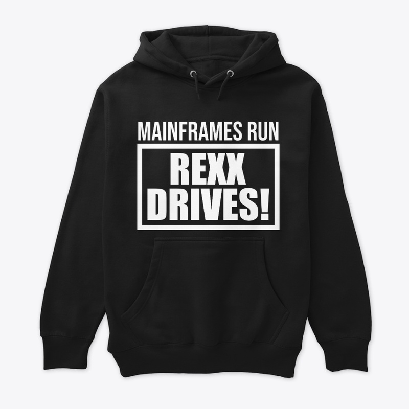 MAINFRAMES RUN: REXX DRIVES!, White type