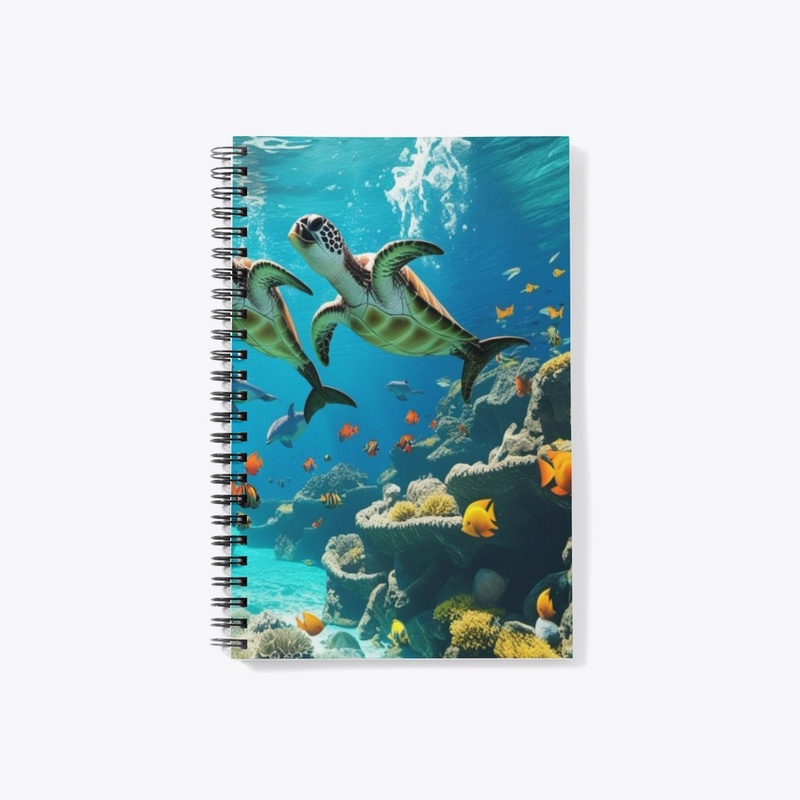 Vibrant Underwater Friends: Dolphins
