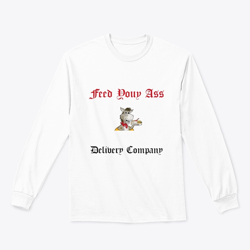 Feed Your Ass tee - Old London Script