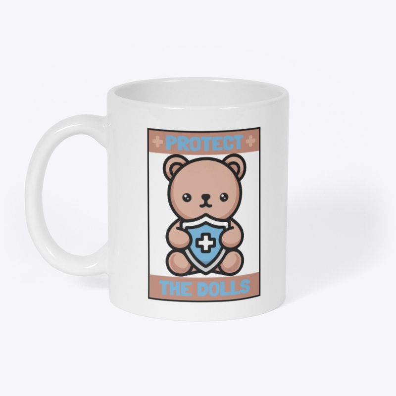 protect the dolls - teddy bear
