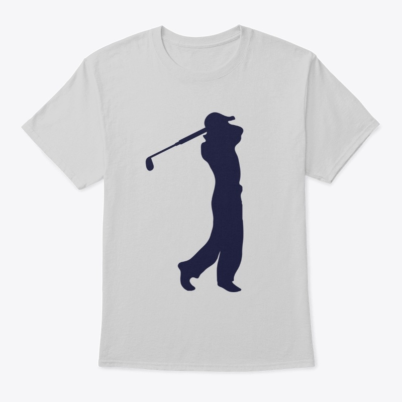 Male Golfer Silhouette