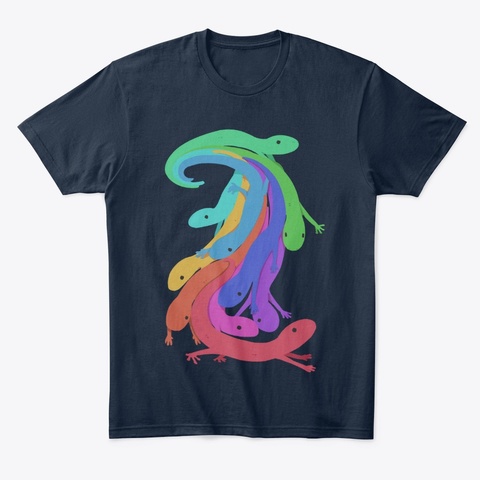 Salamander Pride Wave New Navy Kaos Front