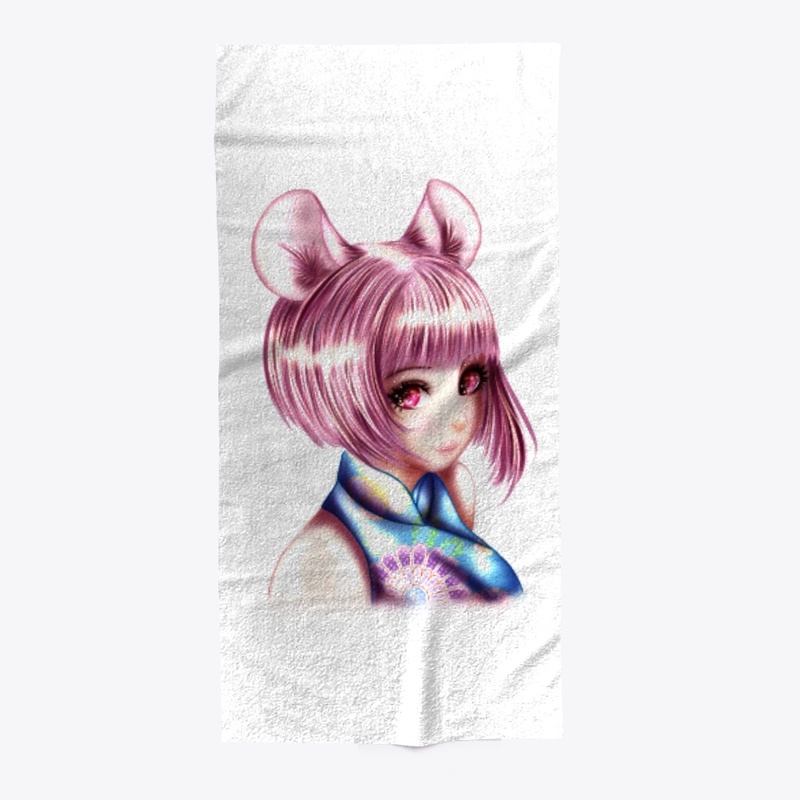 Cute anime Girl-mouse