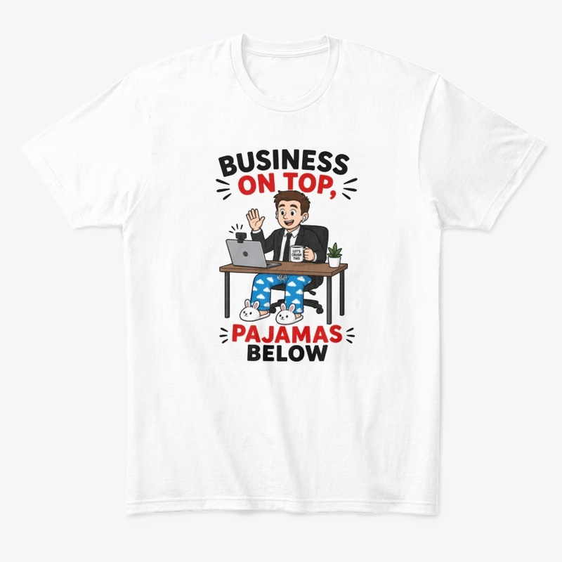 Business On Top Pajamas Below