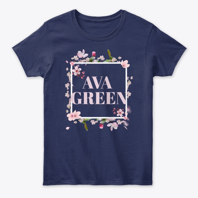 Flower Square Ava Green