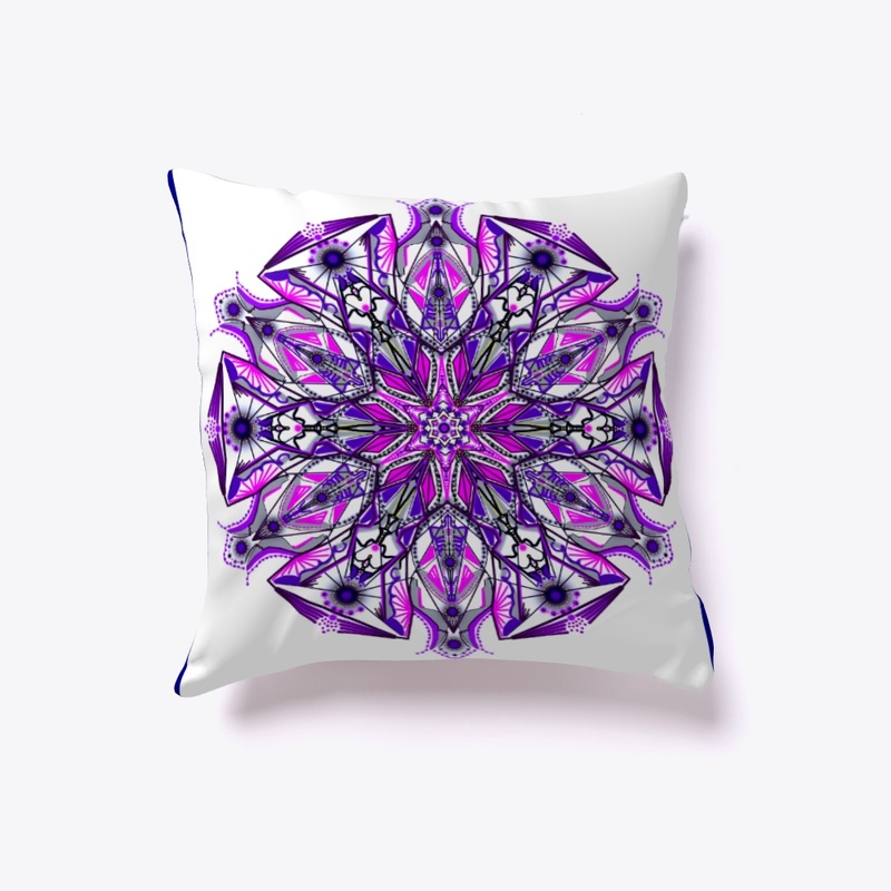 Mandala "Purple Drop"