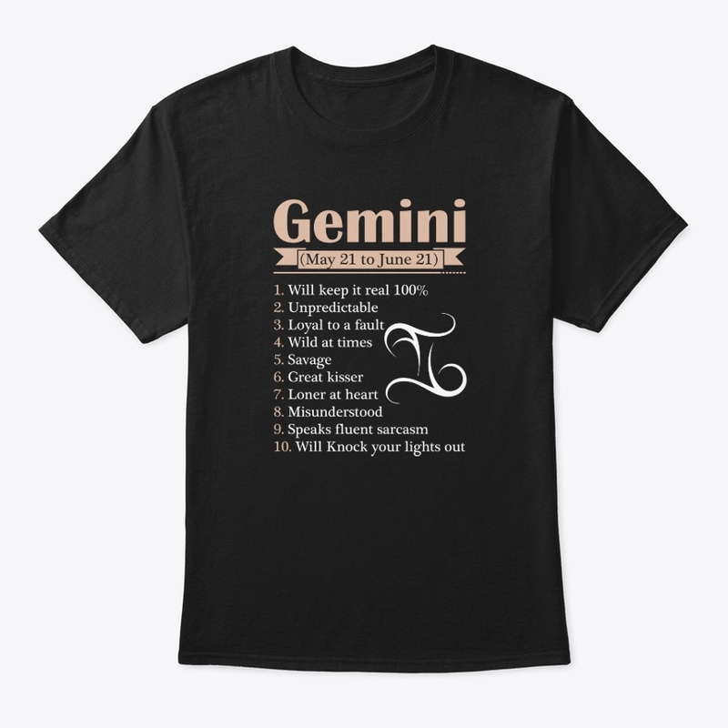 Gemini Facts May- June Shirt