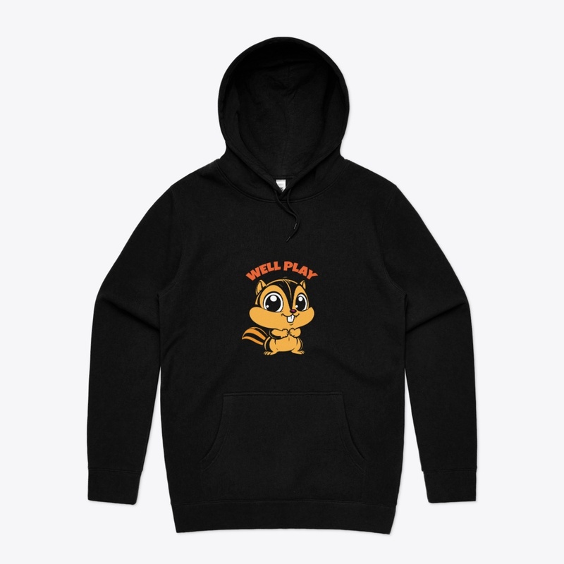 cute cartoon chipmunk