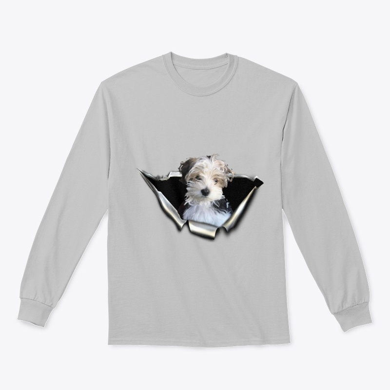 morkie 3D Car sticker