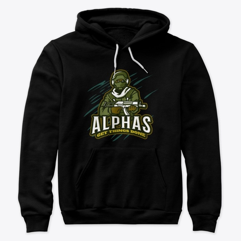 Alphas Get Things Done Balaclava Soldier