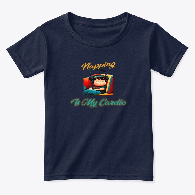 Cute Napping Cartoon T-shirt