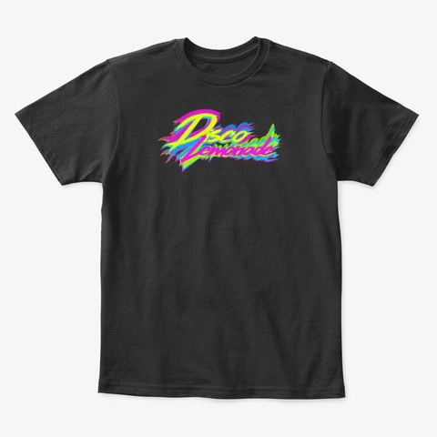 Disco Kidz Black T-Shirt Front