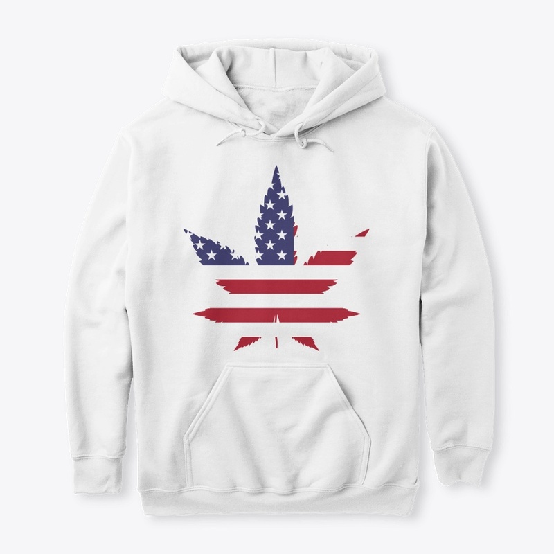 Patriotic Pot Leaf 