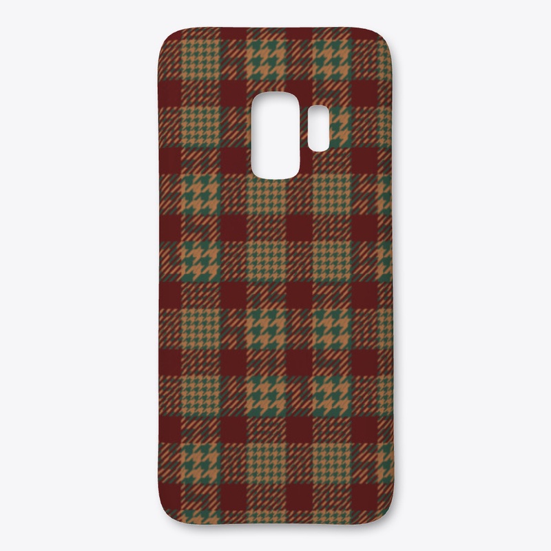iPhone-galaxy colored plaid-pattern 