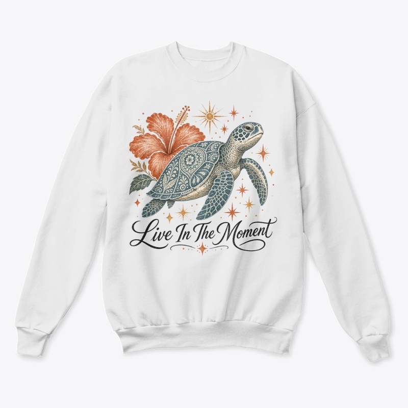 Boho Sea Turtle  vintage Graphic Shirt