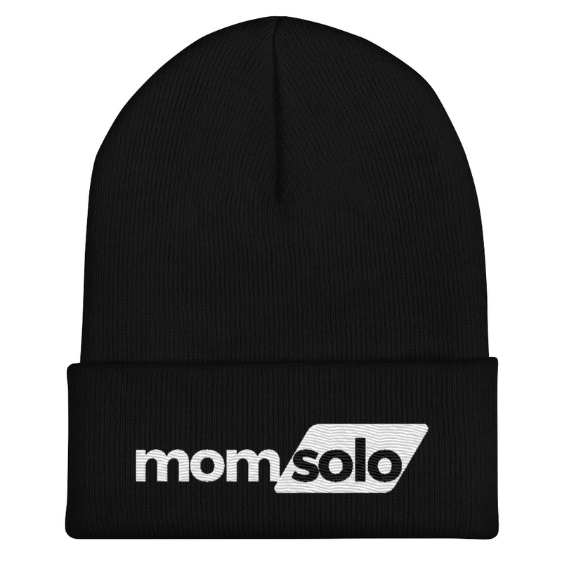 Mom Solo Beanie White