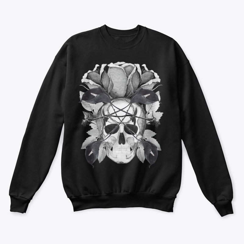 Devil's Crown Skull and Roses