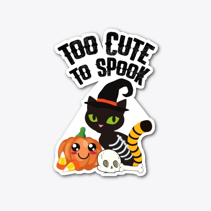 Cute Halloween Pumpkin Black Cat
