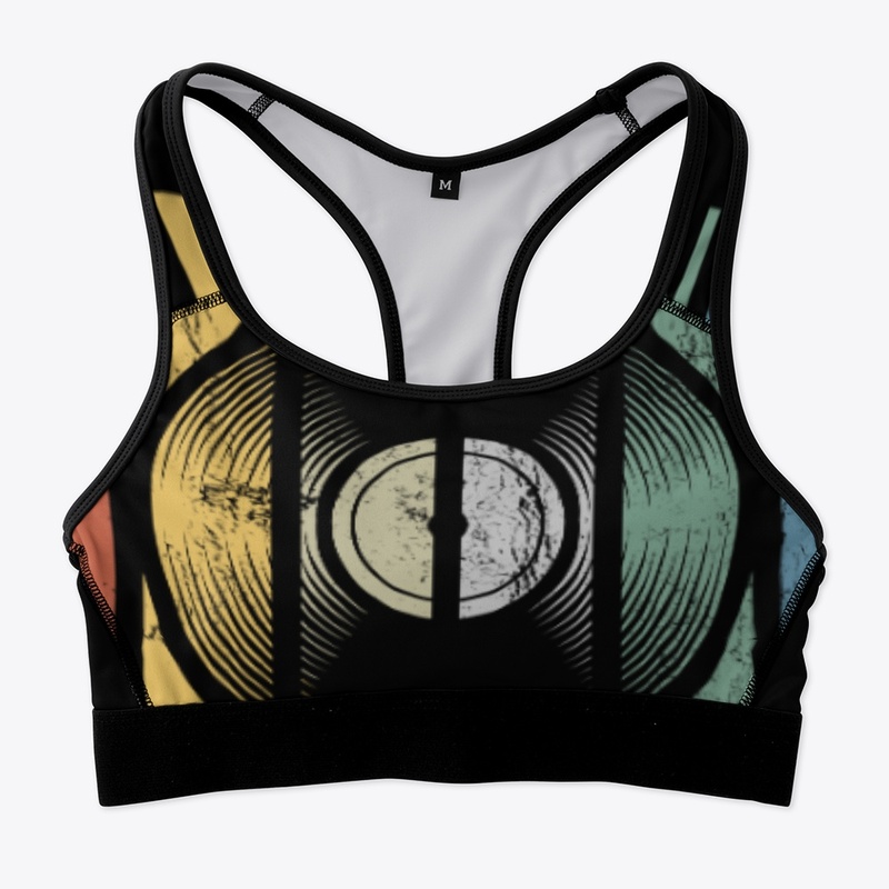 Techno Vintage Multicolor Stripes Vinyl