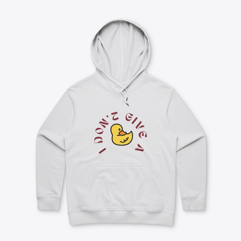 funny t-shirt i don't give a duck