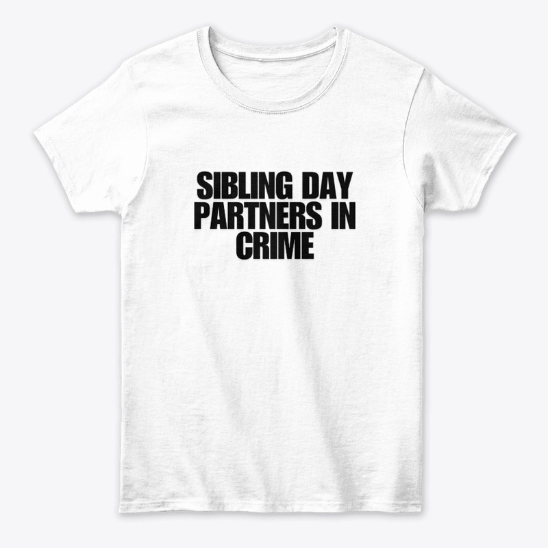 Sibling Day T-Shirt Design
