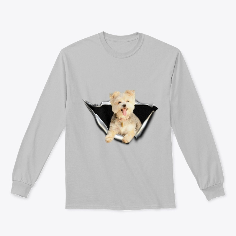 morkie 3D Car sticker