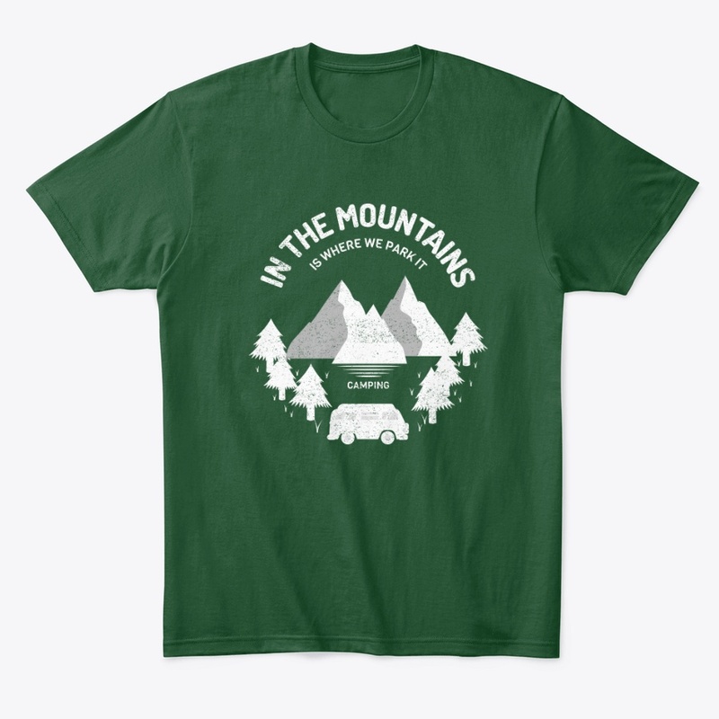In The Mountains Camping Design