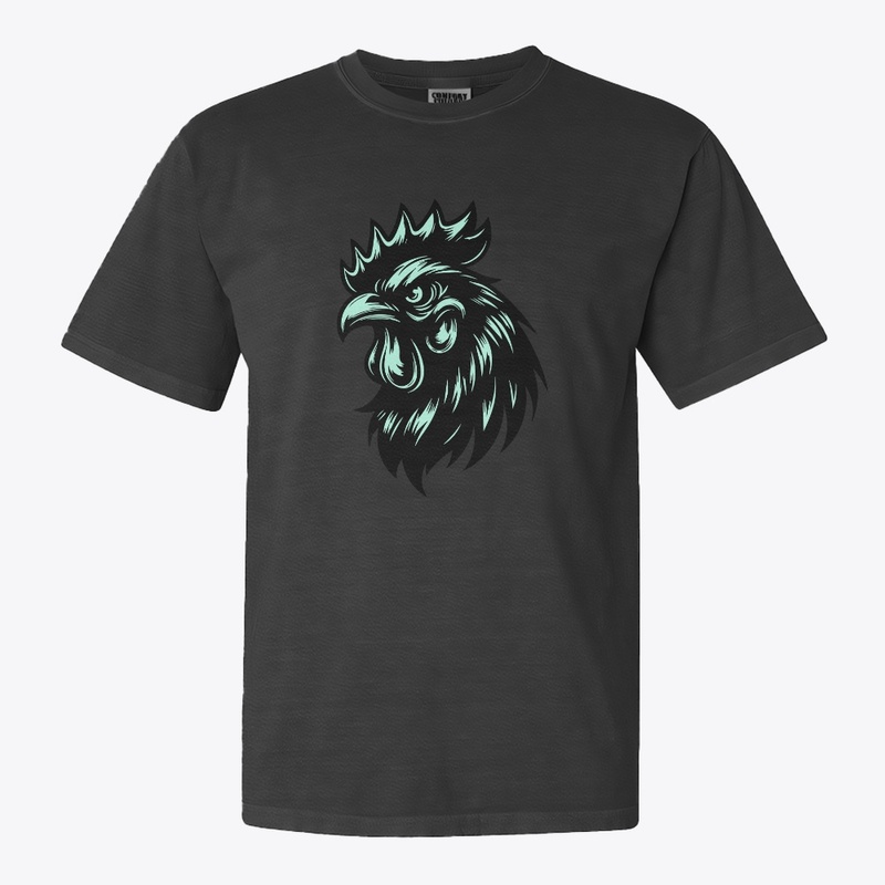 Fierce Poultry Head Artwork