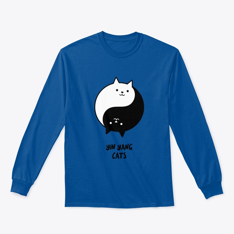 Yin Yang Cats No 1 - Funny Cat