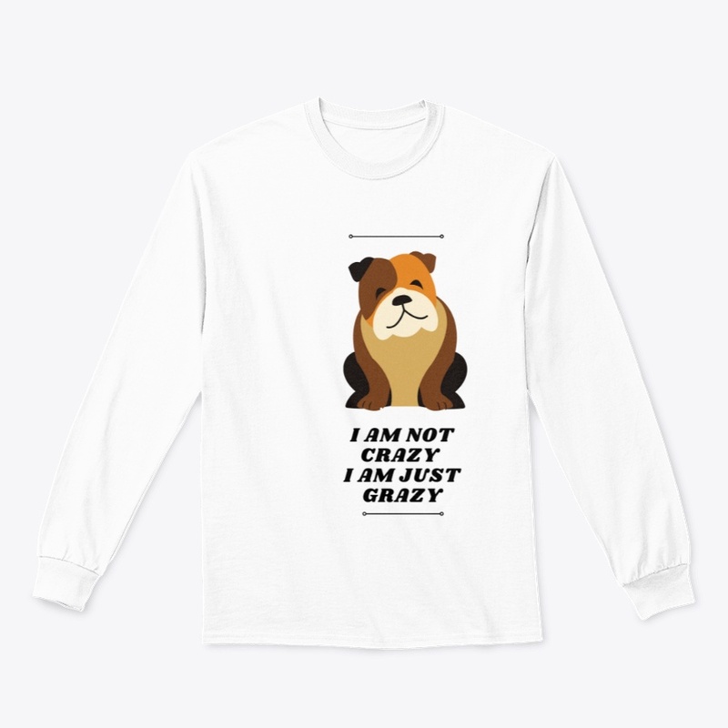 crazy dog tshirt