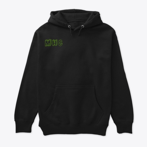 Mens Mental Health Black Maglietta Front