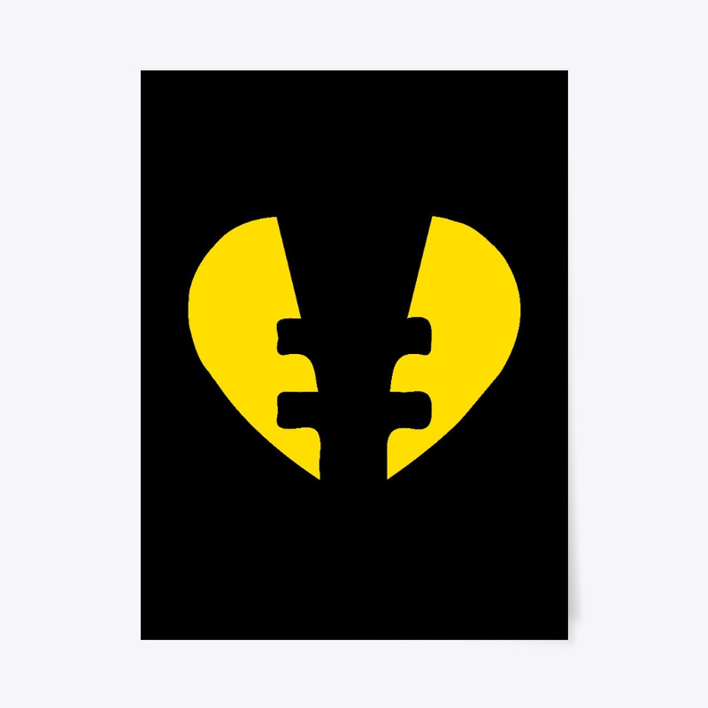 [ZIPPER HEART] - [THE YELLOW BAND]