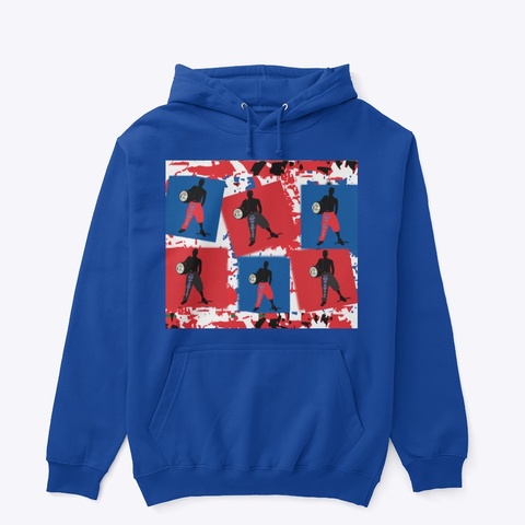 Aziatic (6) Royal T-Shirt Front